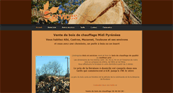 Desktop Screenshot of bois-chauffage-midi-pyrenees.com